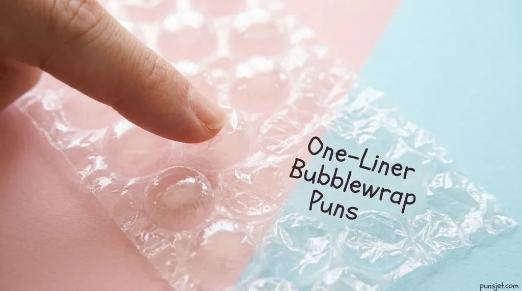 One-Liner Bubblewrap Puns