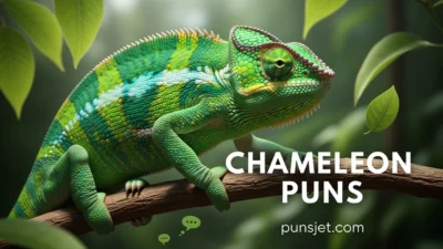 Chameleon Puns
