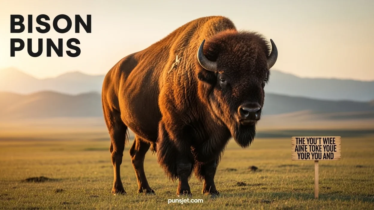 Bison Puns