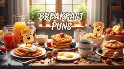 Breakfast Puns