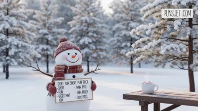 Short Winter Puns