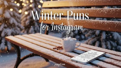 Winter Puns for Instagram