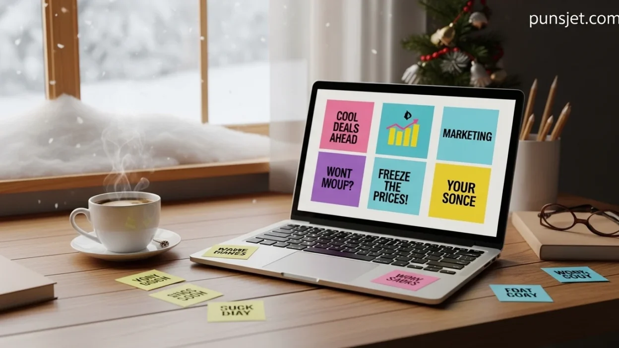 Winter Puns for Marketing