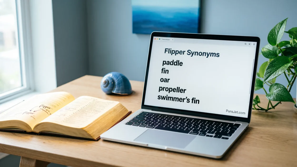 Flipper Synonyms