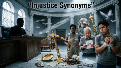 Injustice Synonyms