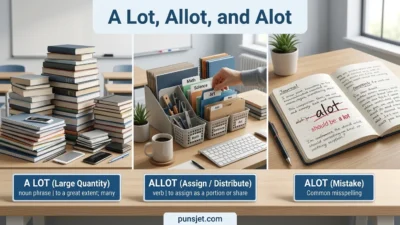 A Lot, Allot, and Alot
