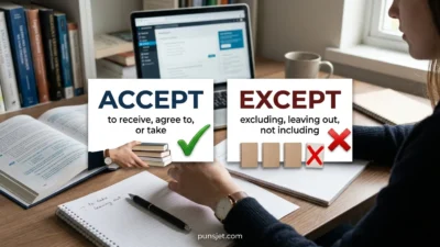 Accept and Except