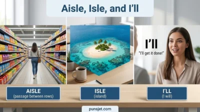 Aisle, Isle, and I'll