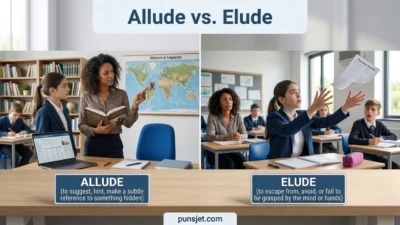 Allude vs. Elude