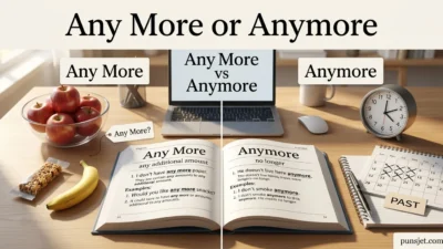 Any More or Anymore