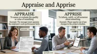 Appraise and Apprise