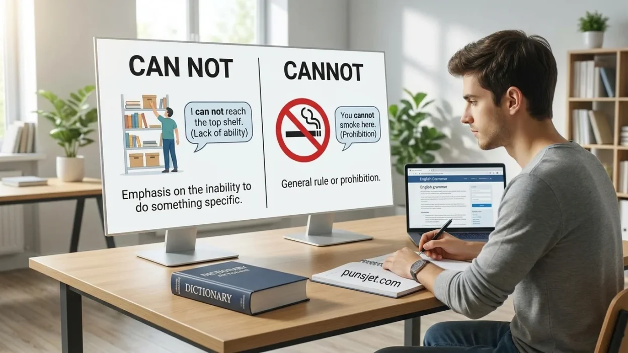 Can Not and Cannot