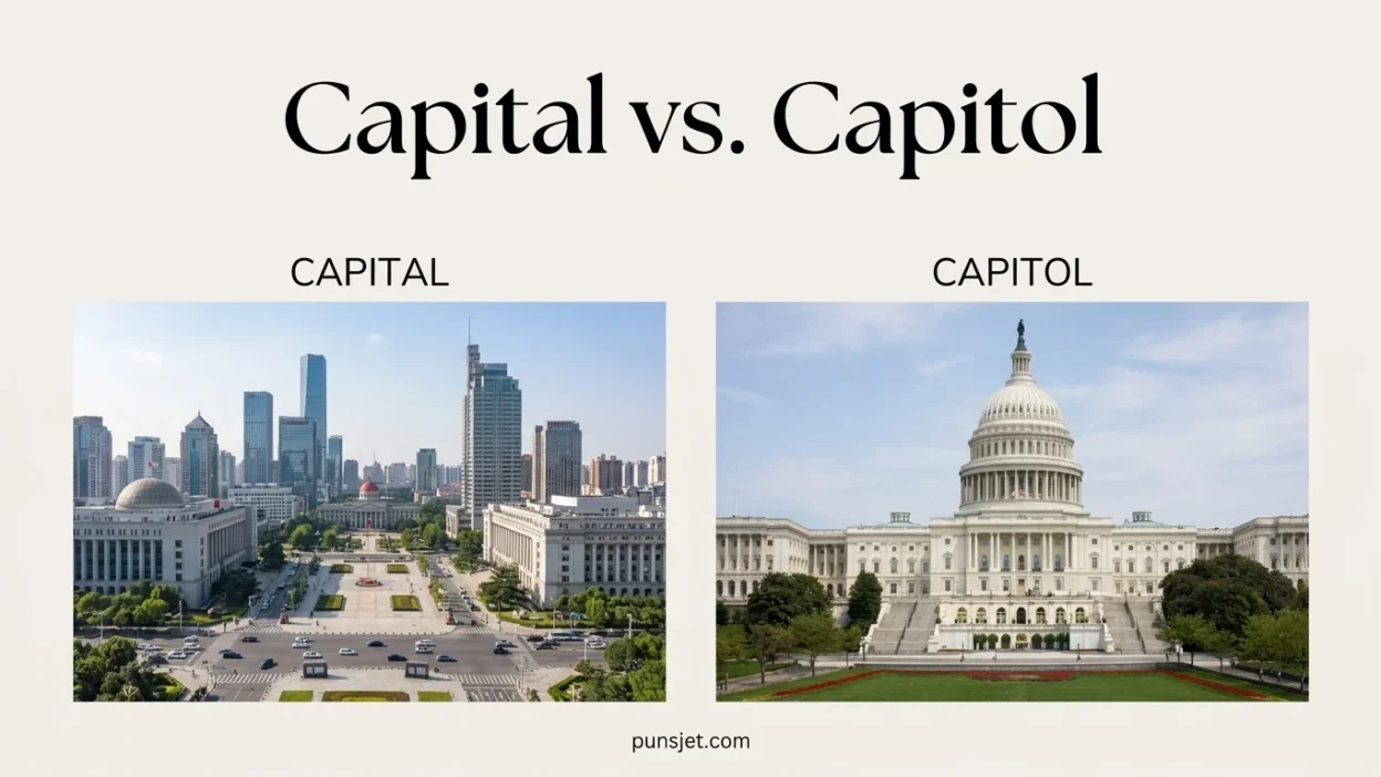 Capital vs Capitol