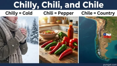 Chilly, Chili, and Chile