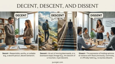 Decent, Descent, and Dissent