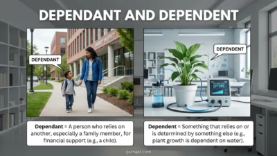 Dependant and Dependent