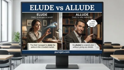 Elude and Allude