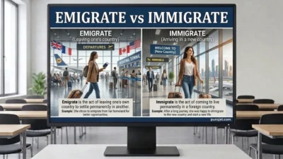 Emigrate and Immigrate