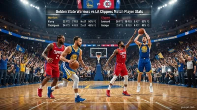 Golden State Warriors vs LA Clippers Match Player Stats