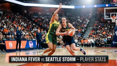 Indiana Fever vs Seattle Storm Match Player Stats