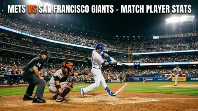 Mets vs San Francisco Giants Match Player Stats