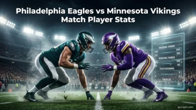 Philadelphia Eagles vs Minnesota Vikings Match Player Stats