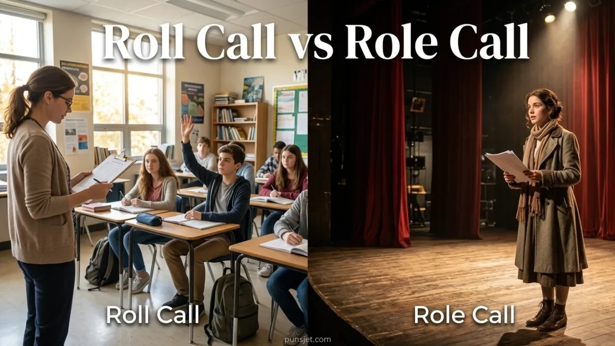 Roll Call vs. Role Call