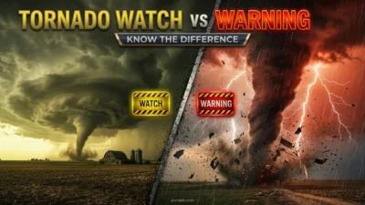 Tornado Watch vs Warning
